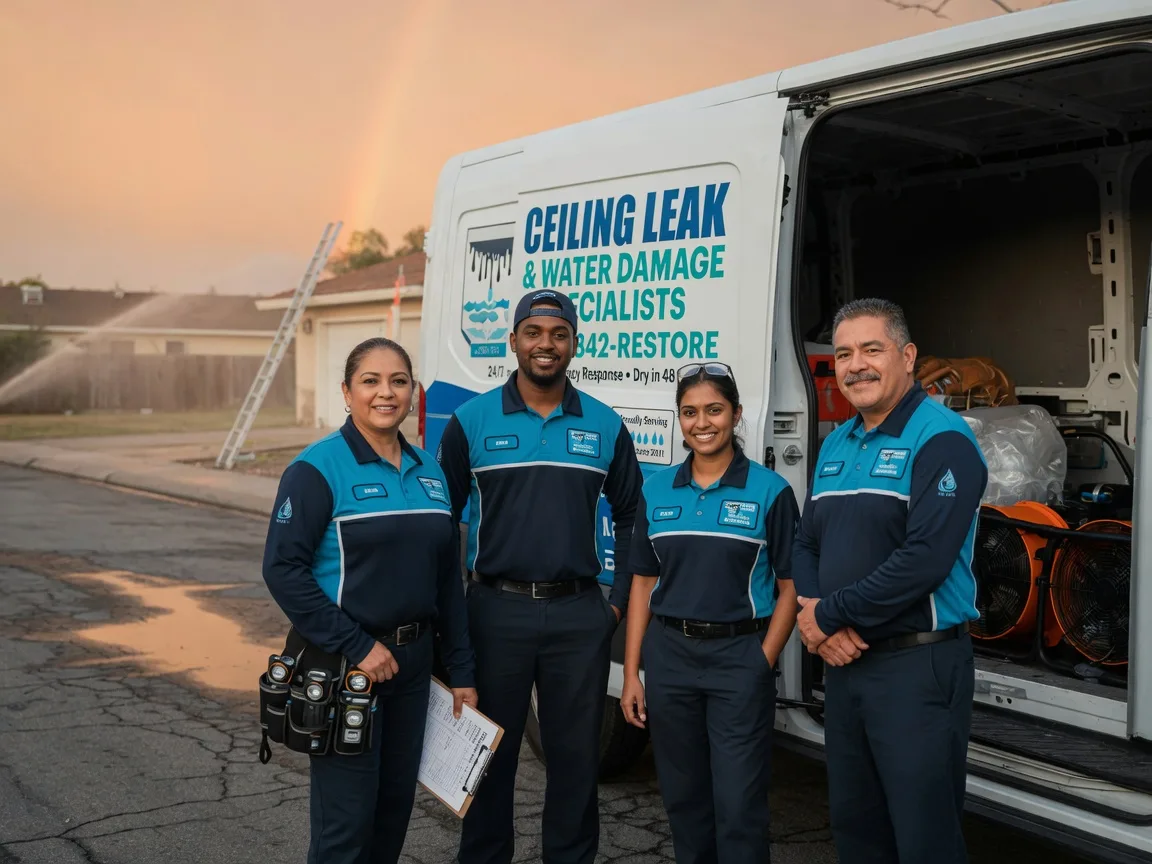 Ceiling Leak Cleanup company in Sheakleyville, PA